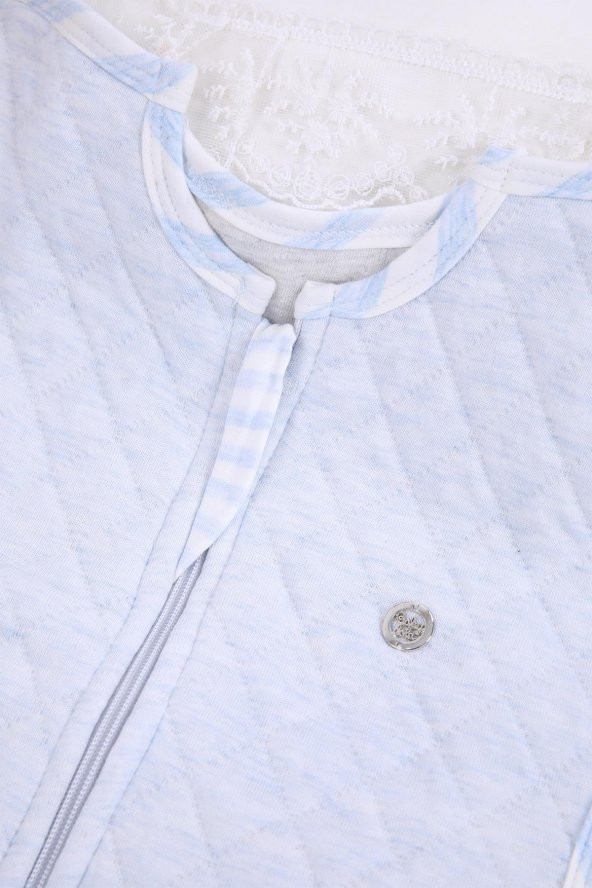 Babyhola 0.5 Tog Çift Yön Fermuarlı 0-24 Ay Kundak Ayaklı Uyku Tulumu Kız Erkek Bebek Yenidoğan 12613 - 8