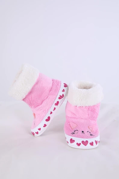 Babyhola Kız Erkek Bebek Patik Panduf Yenidoğan İlk Adım Ayakkabı Kutulu Hediyelik 51711 - 8