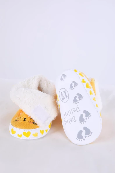Babyhola Kız Erkek Bebek Patik Panduf Yenidoğan İlk Adım Ayakkabı Kutulu Hediyelik 51711 - 5