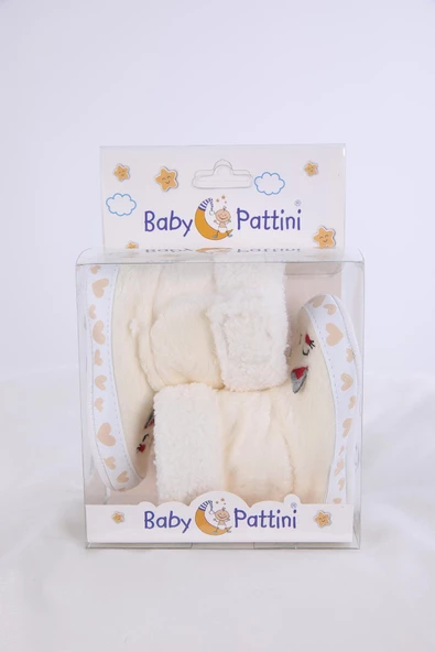 Babyhola Kız Erkek Bebek Patik Panduf Yenidoğan İlk Adım Ayakkabı Kutulu Hediyelik 51711 - 12