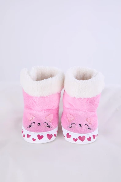 Babyhola Kız Erkek Bebek Patik Panduf Yenidoğan İlk Adım Ayakkabı Kutulu Hediyelik 51711 - 6