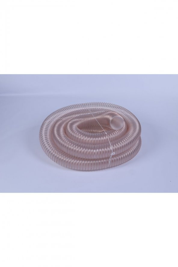 Şeffaf Poliüretan Spiral Hortum (TOZ TALAŞ) 120 Mm - 2