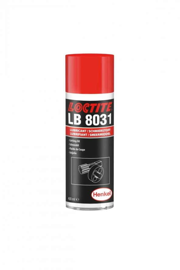 Loctite Sprey Kesme Yağı 400 Ml  Lb 8031