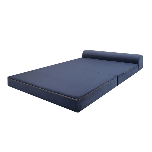 Homedius Magic Katlanır Yataklı Çift Kişilik Koltuk-Mavi - 4