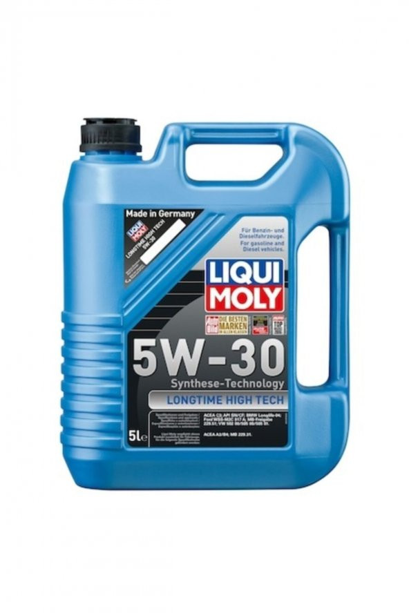 Longtime High Tech 5w30 5lt Motor Yağı 9507