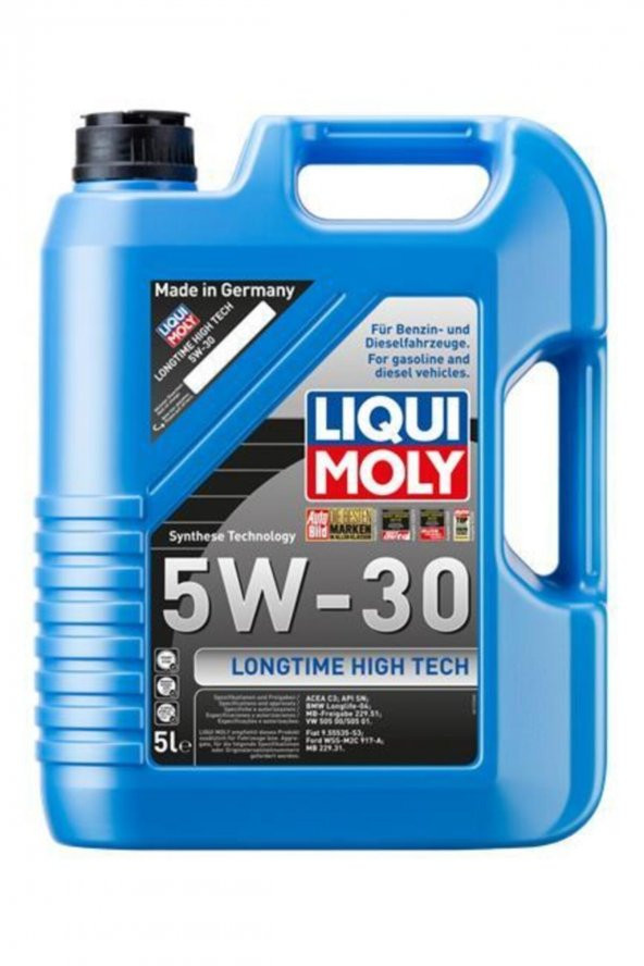 Lıquı Moly Longtıme Hıgh Tech 5w-30 Motor Yağı 5 Litre - Dizel Partikül Filtreli (DPF)