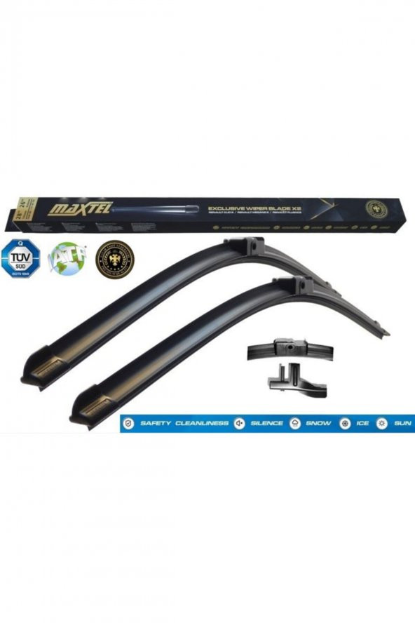 Silecek Süpürgesi Ön Araca Özel Muz Tipi 24"+19" 600mm+480mm Volkswagen Caddy Iıı 10-15 ürün görseli