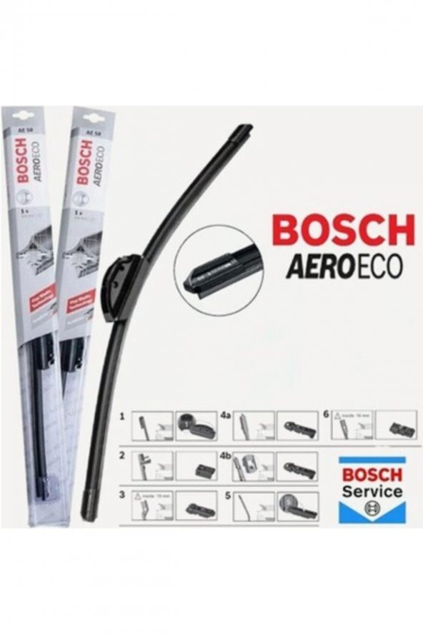 Aeroeco 700mm Ae70 Graphite 6 Aparatlı Muz Silecek Tek 3397013457