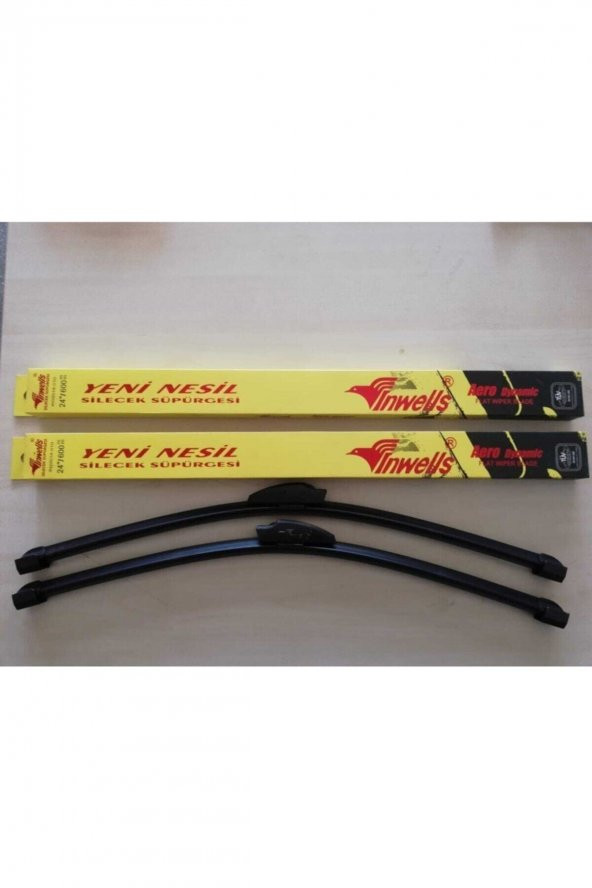 Silikonlu Universal Silecek Supurgesi Muz 700mm - - 2