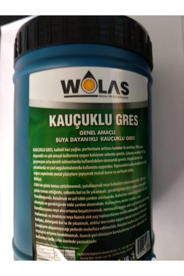 Kauçuklu Gres 1 Kg