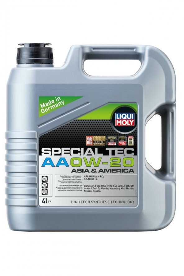 Lıquı Moly 0w-20 Special Tec Aa 4 Litre (9705) - Resim 2