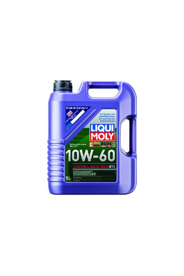 Lıquı Moly 10w60 Motor Yağı Synthoil Race Tech Gt1 5 Litre (8909)