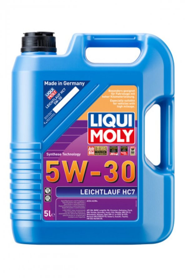 Leıchtlauf Hc7 5w-30 5lt ürün görseli