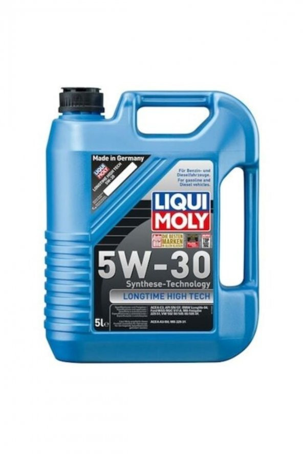 Long Time High Tech 5w-30 Motor Yağı 5 L ürün görseli