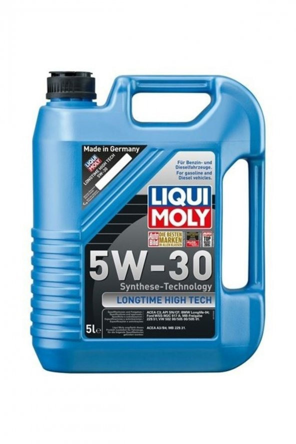 Longtime High Tech 5W-30 5 LT Motor Yağı 9507 ürün görseli