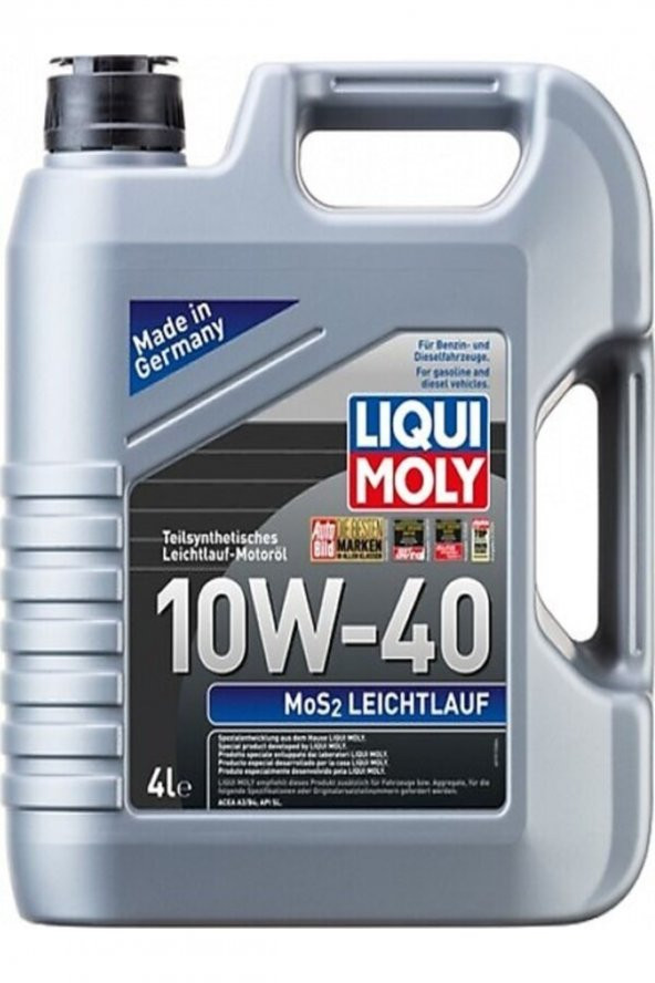 Mos2 Leichtlauf 10w-40 5lt (4 Litre) . Yağ