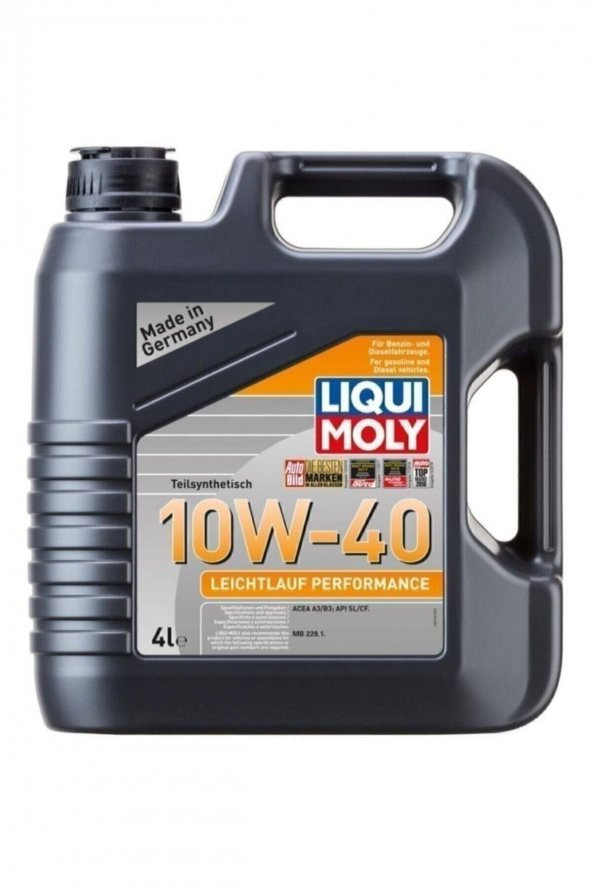 Lıquı Moly Leıchlauf Performance 10w40 Motor Yağı 4 Litre 04/2023 Üretim