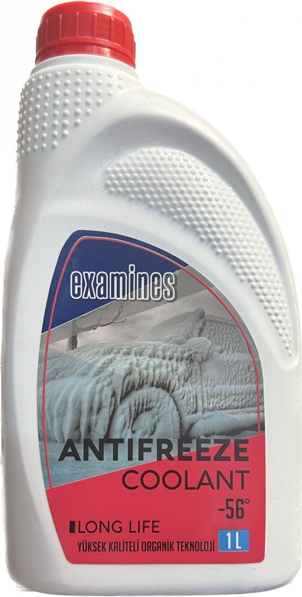 EXAMİNES KIRMIZI ANTIFREEZE 1Lt