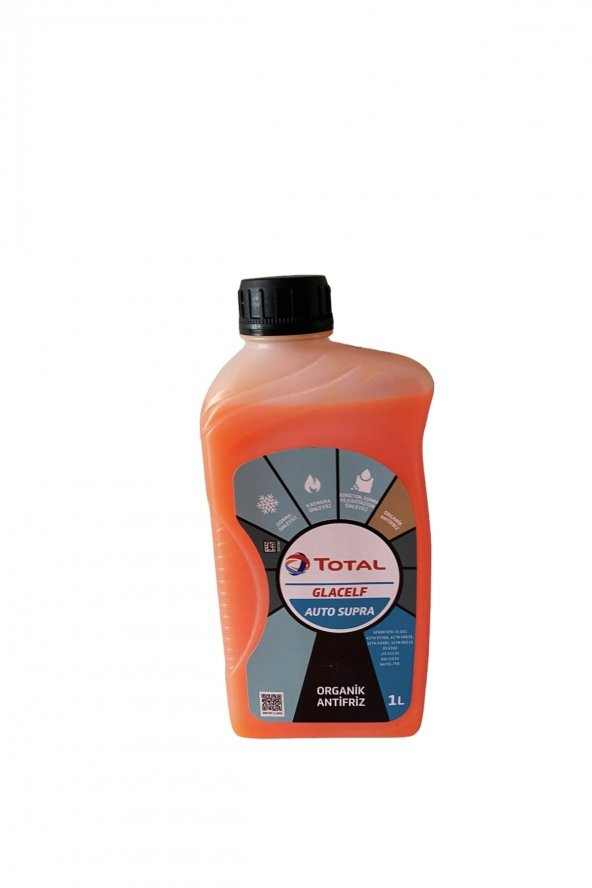 Glacelf Auto Supra -37c 1 Litre Kırmızı Antifriz (2022 Üretim)