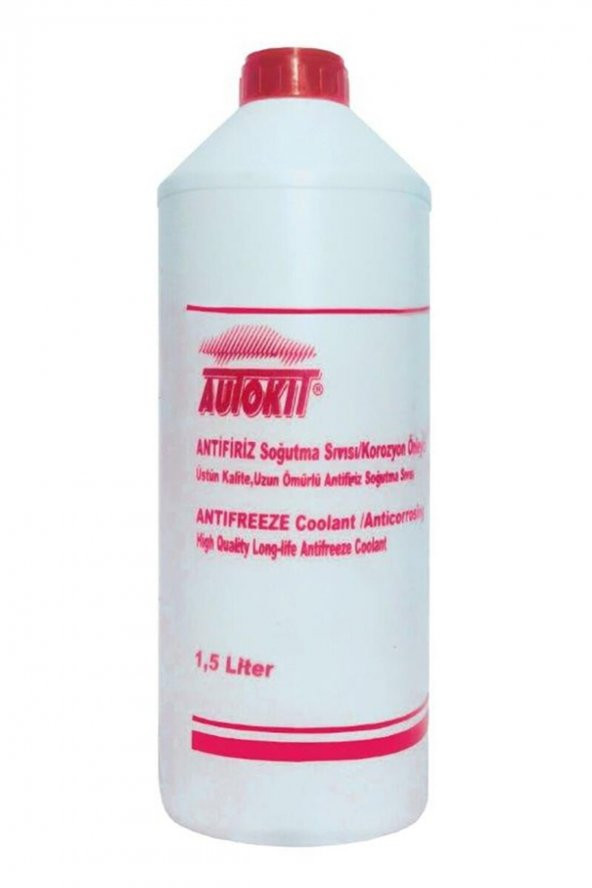 Organik Kırmızı Antifiriz 1,5 Lt