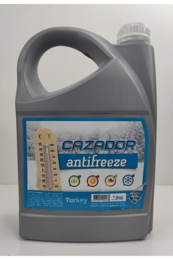 Antifiriz Dört Mevsim -40 Süper Kırmızı Antifiriz