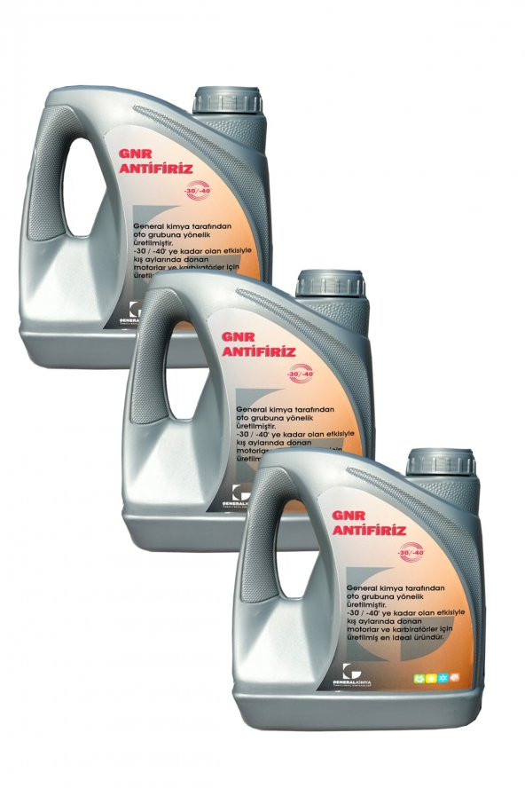 Organik Kırmızı Antifiriz 3x 3 Lt