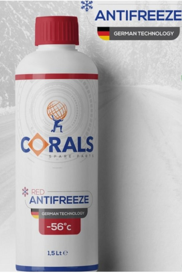 Kırmızı Antifiriz -56 1,5*2 3lt