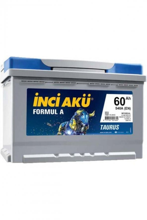 12v 60 Ah İNCİ AKÜ