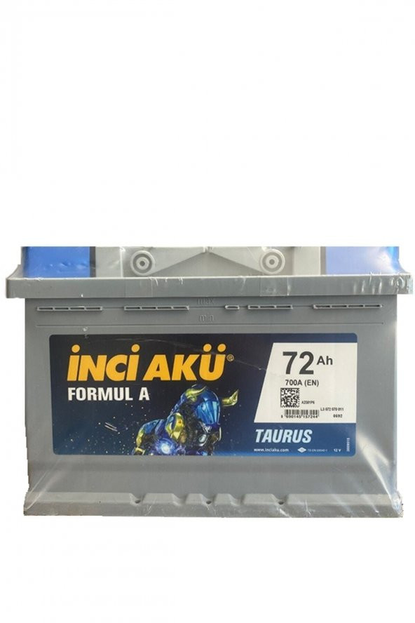 12v 72 Ah Formul A (Eski Akü İade Avantajıyla)