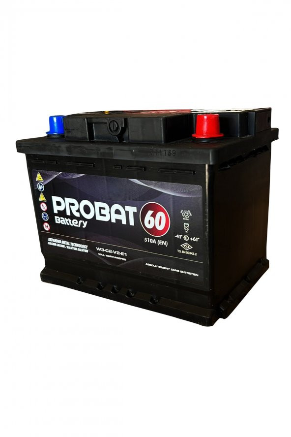 Yiğit Probat 12v 60ah Otomobil Aküsü 2 Yıl Garantili - 2