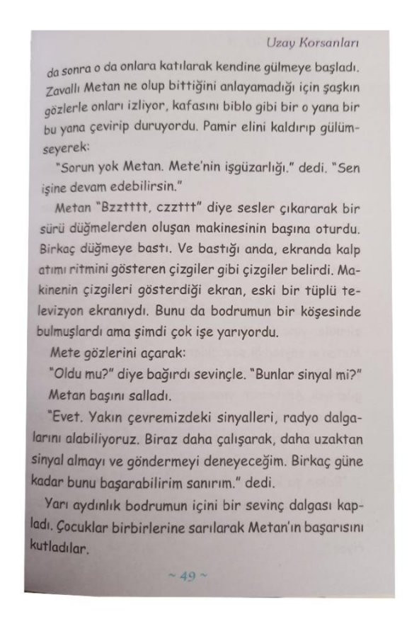 Uzay Maceraları 1 Paket 8 Kitap 3 ve 4 Sınıf Okuma Kitabı 80 Sayfa Renkli Baskı Hikaye Kitap Seti - 4