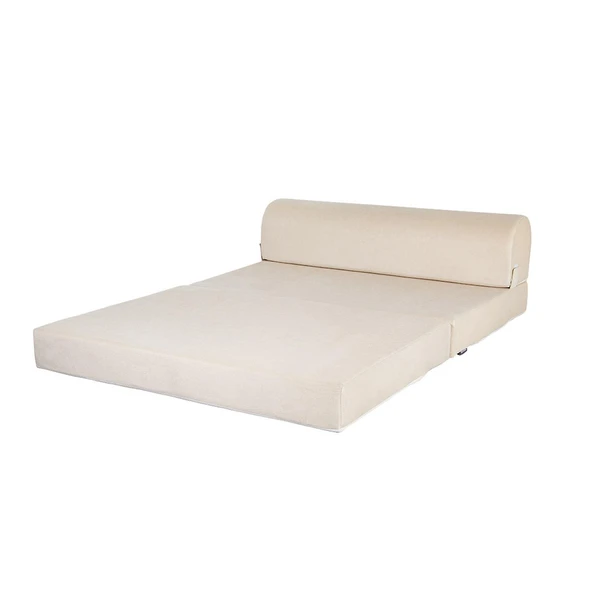 Homedius Magic Katlanır Yataklı Çift Kişilik Koltuk-Bej - 3