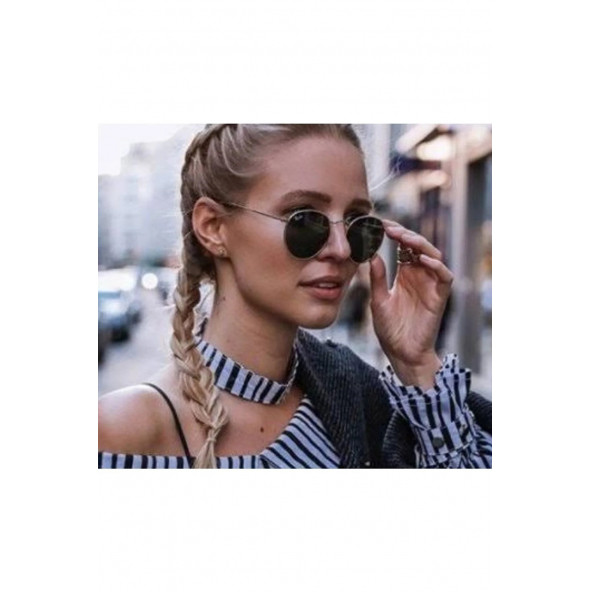 RayBan RB3447 029 50 21 Round metal Unisex Güneş Gözlüğü - 3