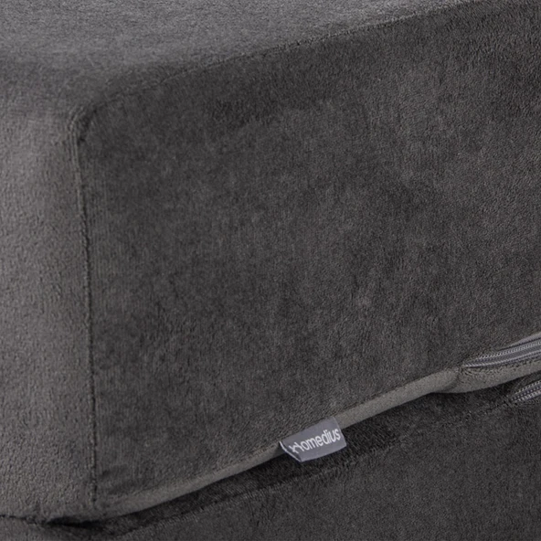 Magic Tek Kişilik Koyu Gri Katlanır Yataklı Koltuk - 5