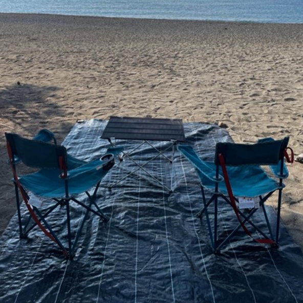 ÇADIR ALTI BRANDASI 2x8 METRE  YER ÖSRTÜSÜ ÇADIR ZEMİN ÖRTÜSÜ ÇADIR MATI KAMP ÇADIR PEDİ - 2