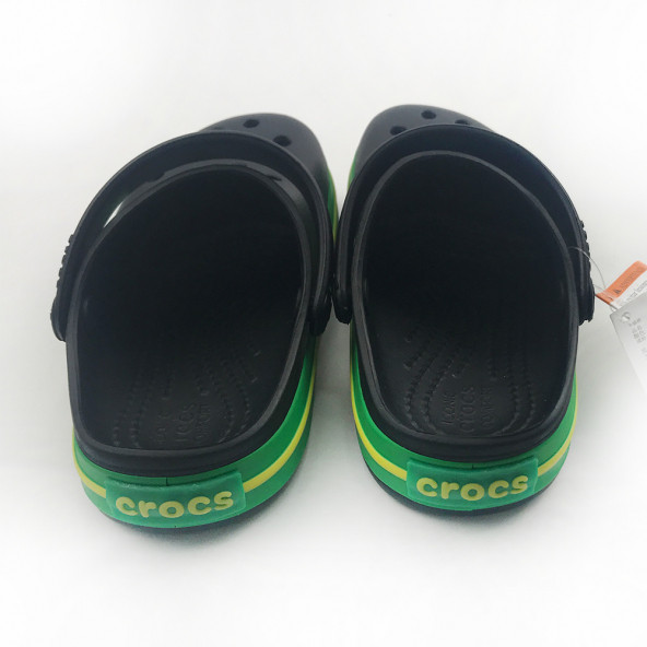 ÇOCUK CROCS CROCBAND COMFORT SİYAH YEŞİL TERLİK