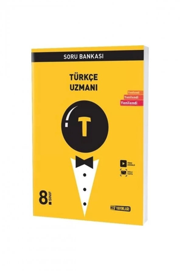 Hız Yayınları 8.sınıf Türkçe Uzmanı Soru Bankası Yeni