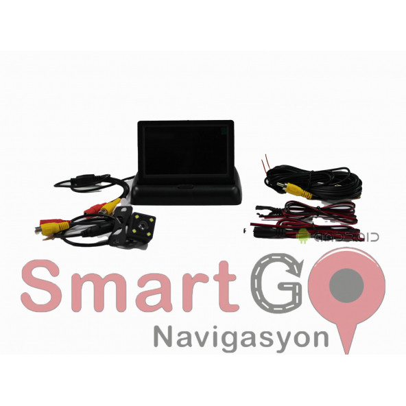 4.3" Geri Görüş Kameralı Monitör Seti - 2