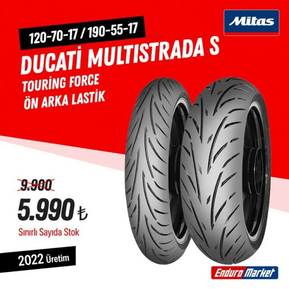 DUCATI MULTISTRADA S TOURING FORCE LASTİK TAKIMI
