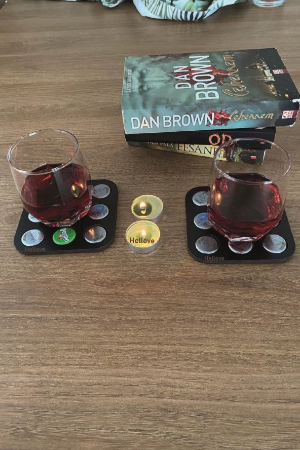 Bardak Altlığı 1Adet Şişe Kapağı Eklenen Soda Gazoz Bira  Kapağı Sonradan Eklemeli - 5