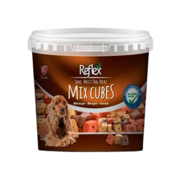 Reflex Semi Moist Dog Treat Karışık Küp Köpek Ödülü 500 Gr