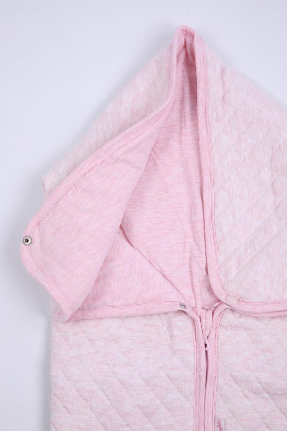 Babyhola %100 Pamuk Kız Erkek Bebek Kapitone Kundak Battaniye Yenidoğan Hediyelik Hastane Çıkışı 11342 - 3