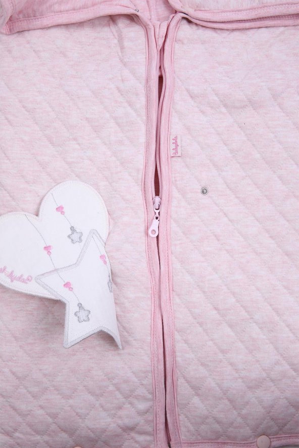 Babyhola %100 Pamuk Kız Erkek Bebek Kapitone Kundak Battaniye Yenidoğan Hediyelik Hastane Çıkışı 11342 - 5