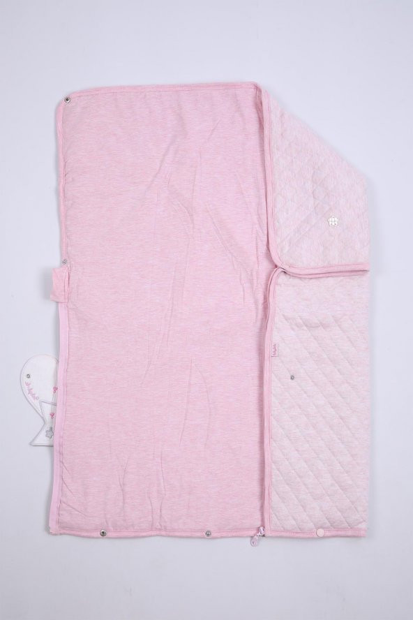 Babyhola %100 Pamuk Kız Erkek Bebek Kapitone Kundak Battaniye Yenidoğan Hediyelik Hastane Çıkışı 11342 - 7