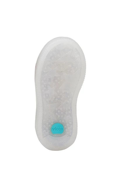 Vicco Rainbow 220.P22K.180 Kız Çocuk Işıklı Sneaker Bot Beyaz Fuşya 26-30 - Resim 4