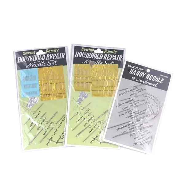 El Dikiş Saraç İğne Seti, Deri El Aleti - 5