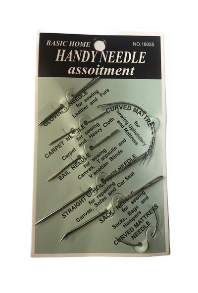 El Dikiş Saraç İğne Seti, Deri El Aleti - 4