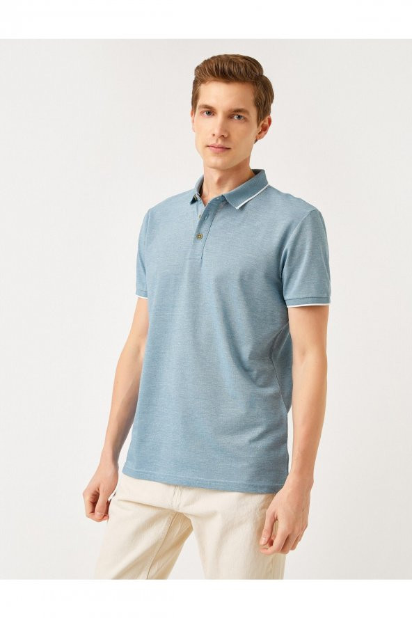 Basic Polo Yaka Tişört - 2