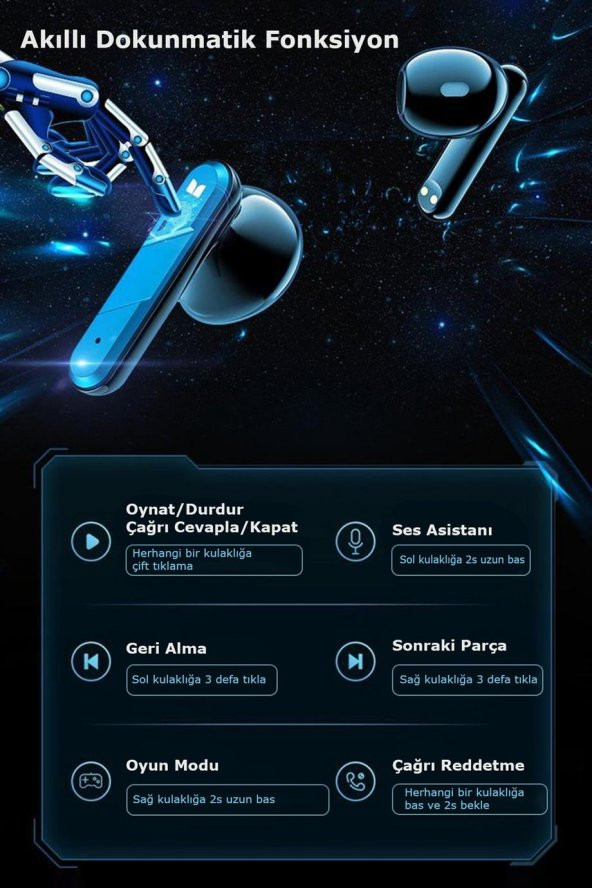Peeq Monster XKT09 Bluetooth Kulaklık - 5