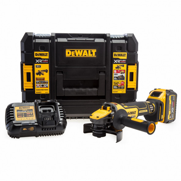 Dewalt Dcg409t1 18v 125 Mm Akülü Taşlama Makinesi